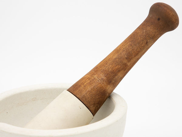 A mortar and pestle is non-negotiable