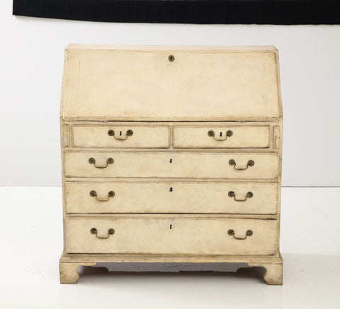 Painted Swedish Secretary, 19th Century