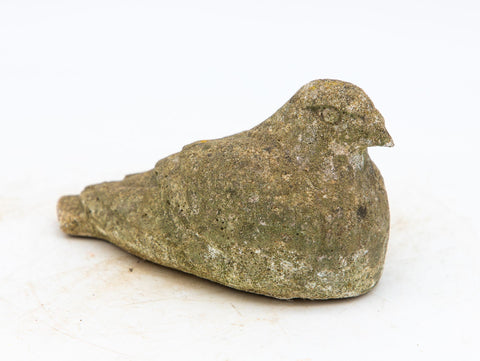 Reconstituted Stone Dove Garden Ornament, England 20th Century