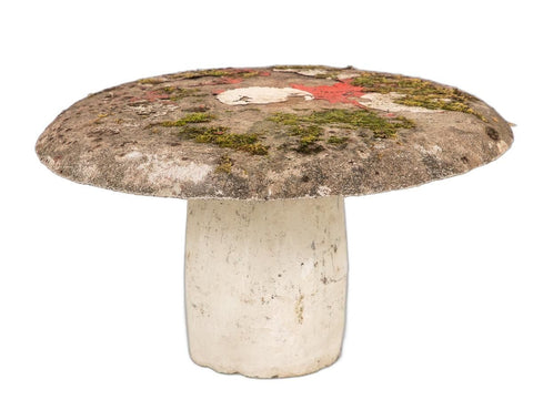 Mushroom Toadstool Garden Ornament or Cocktail Table, France 1960