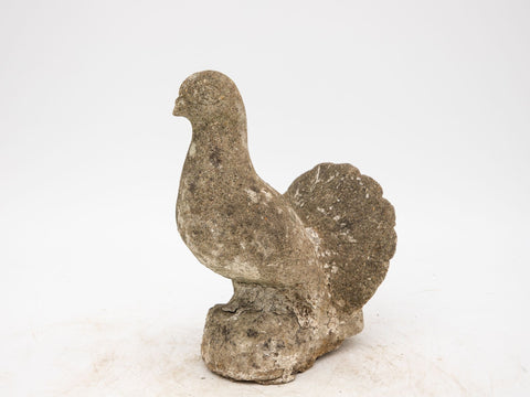 Concrete Dove Garden Ornament, England 20th Century